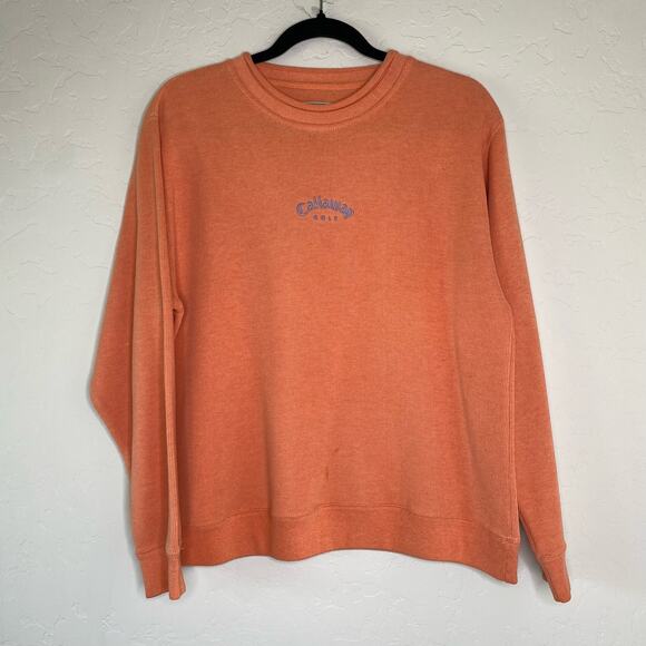 VTG Callaway Golf Rolled Neck Pullover Sweatshirt Medium - Picture 10 of 10